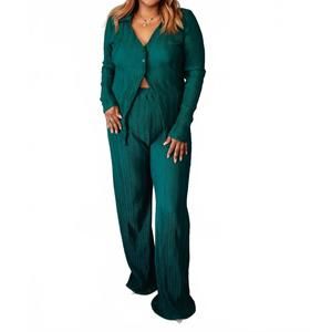 NEW CURVE MARKET ease set - curvy in hunter green